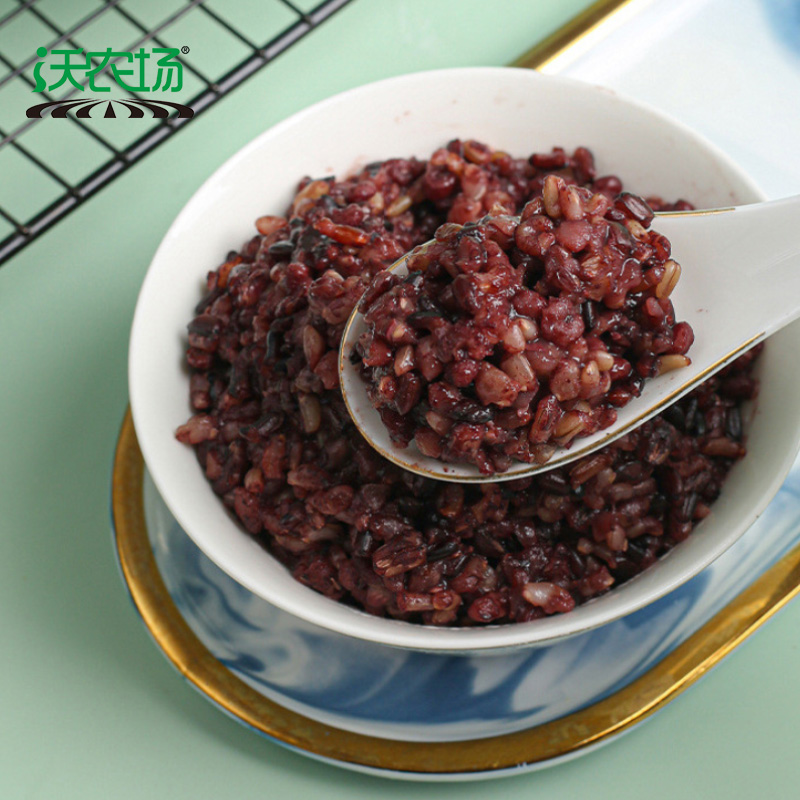 沃农场五色糙米500g/袋高清大图