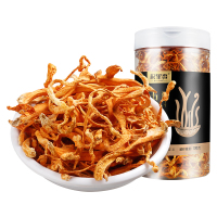 杞里香(QiLiXiang) 虫草花100g/罐装 干货 金蛹虫草 整草煲汤料炖汤料