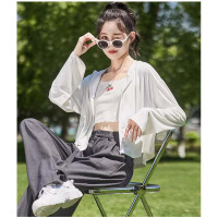 [1.5折价51元]唐狮短款防晒衣女夏季新款透气轻薄款外套春夏户外骑车防晒服