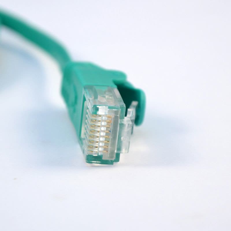 酷比客(L-CUBIC) LCLN5ESBGR-2M 2M 超五类纯铜扁平网线 2.00 米/根 (计价单位:根) 绿色图片