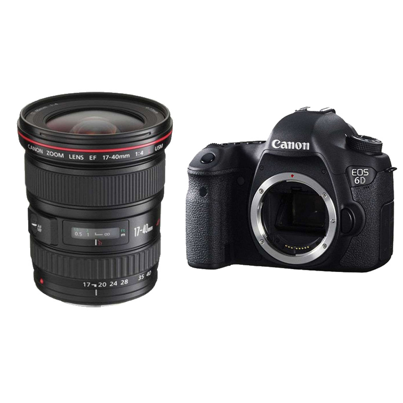 佳能(Canon) 6D单反套机(17-40MM F/4L USM)