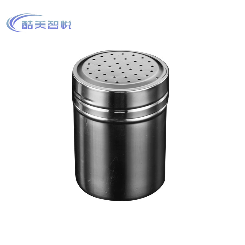 酷美智悦 201不锈钢厨房调料罐普通款7.3*9.5cm KM-JZ491 个高清大图