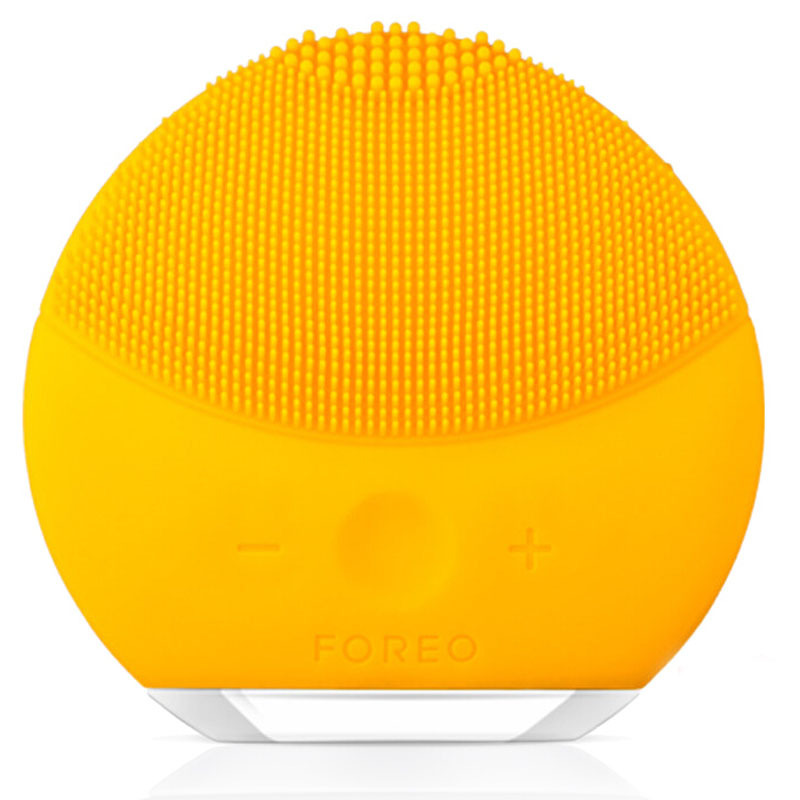 斐珞尔(FOREO) Luna mini2 露娜洁面仪 防水 露娜二代洗脸仪毛孔清洁器 黄色(亚洲版)官网两年包换