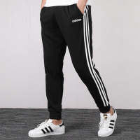 阿迪达斯(adidas) 男子针织运动卫裤休闲收腿长裤DU0468