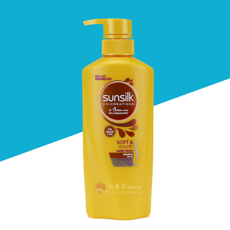 泰国sunsilk夏士莲洗发水护发素补水干性油性发质柔顺修护450