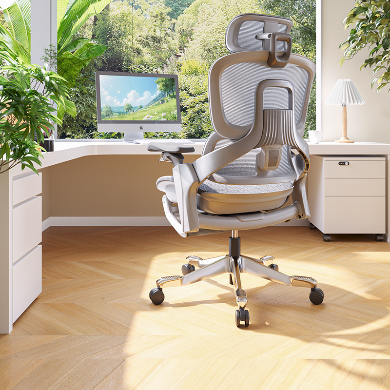 永艺Flow550人体工学椅子电竞椅座椅久坐舒适办公椅电脑椅