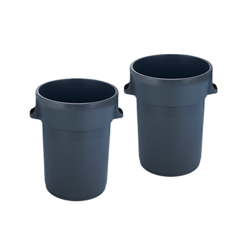 卫未来 大号垃圾桶 80L灰色垃圾桶 个高清大图