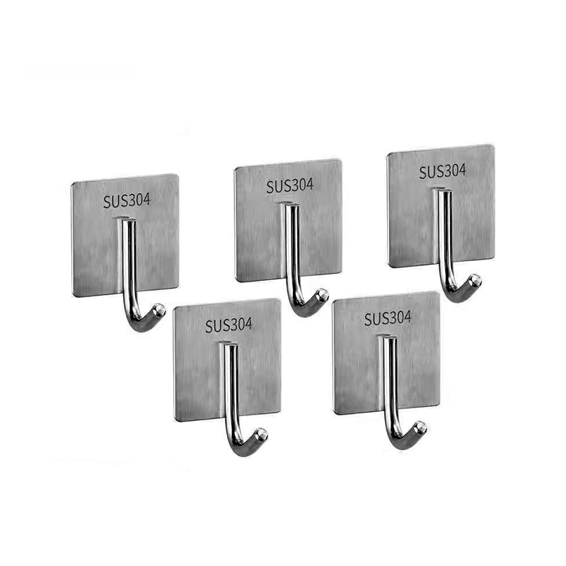 旭目竹 304不锈钢衣帽钩挂钩 J型钩 个高清大图