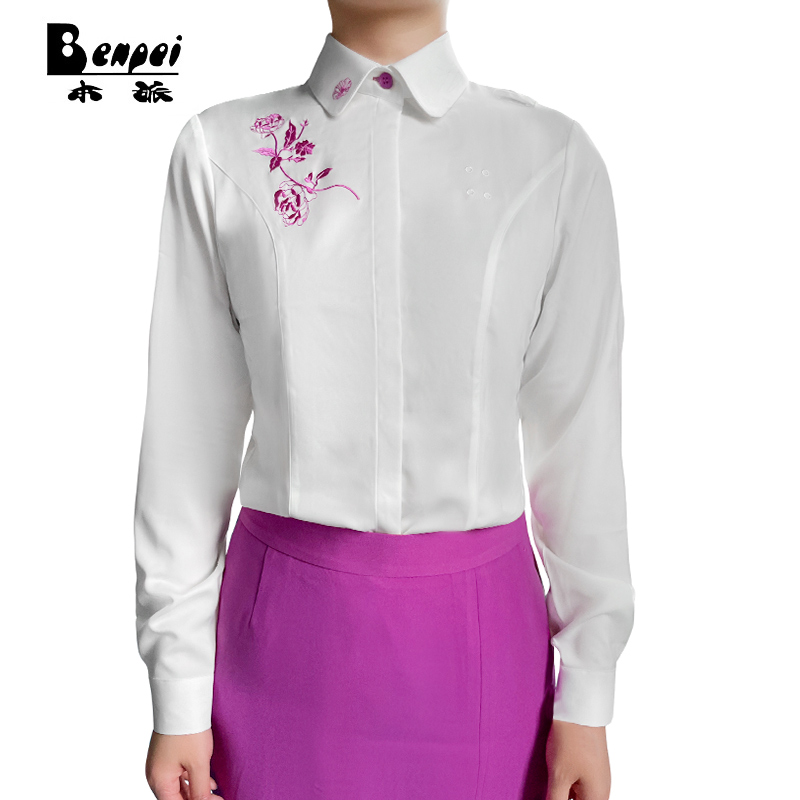 本派 女长袖衬衣 按需定制 件高清大图