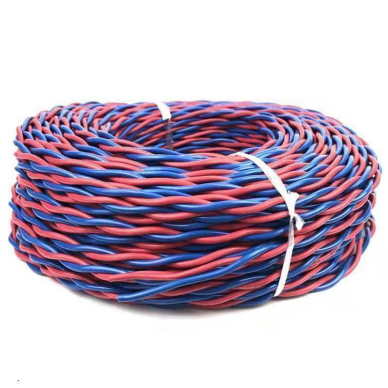 5平方 阻燃花线消防信号线双绞线视频介绍_汐岩电线