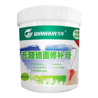 万华无醛补墙膏家用室内外墙面脱落修补修复裂缝白色涂料自刷环保健康无毒内墙乳胶漆腻子膏 1000g无醛补墙膏 600g无醛补墙膏