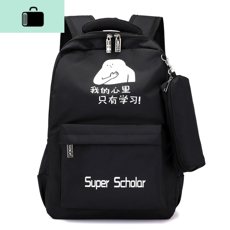 古着书包女初中学生韩版森系ins大容量高中校园bf原宿风小学双肩NEW LAKE女士双肩包高清大图