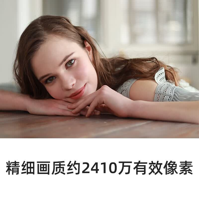佳能(Canon)EOS 200D2 II 二代单反相机 4K Vlog视频 便携高清美颜相机 18-55mm标准变焦高清大图