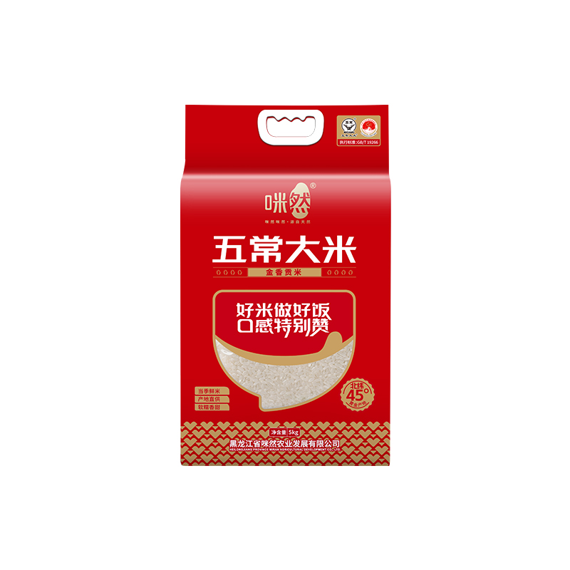 咪然东北五常大米-金香贡米5kg