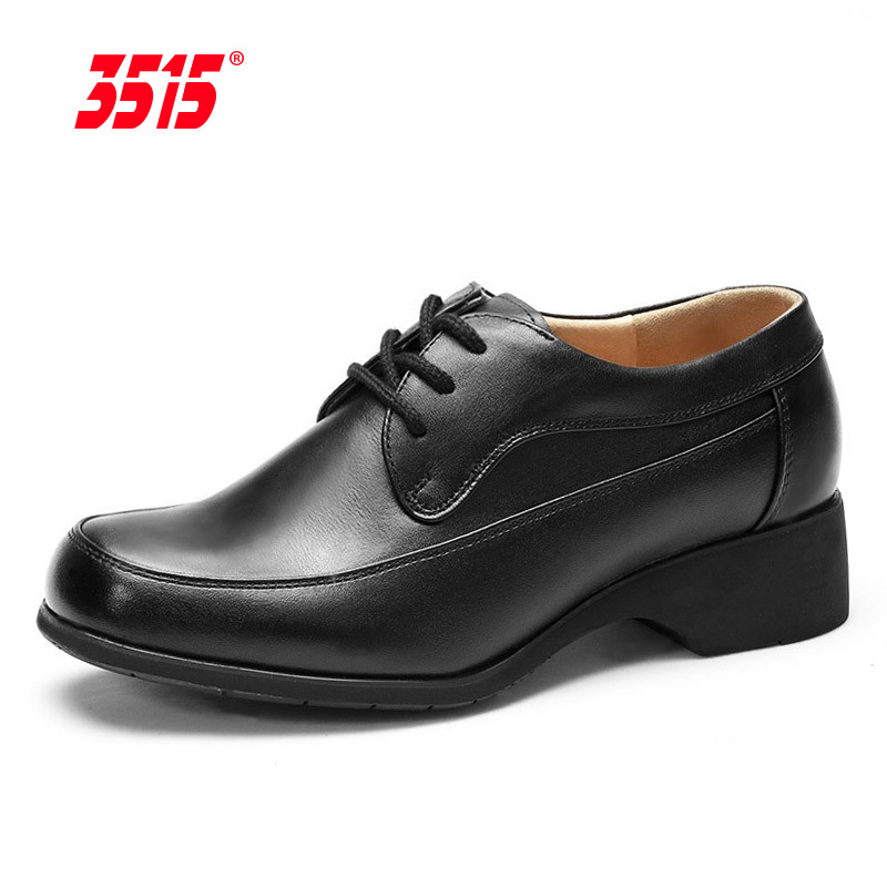 3515强人正品制式原版配发女鞋职业皮鞋单鞋女士真皮正装皮鞋单位发