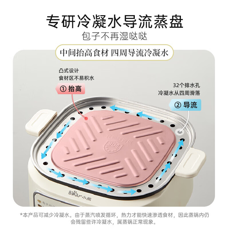 小熊(bear) 小型11.5L电蒸锅DZG-HA0N7高清大图