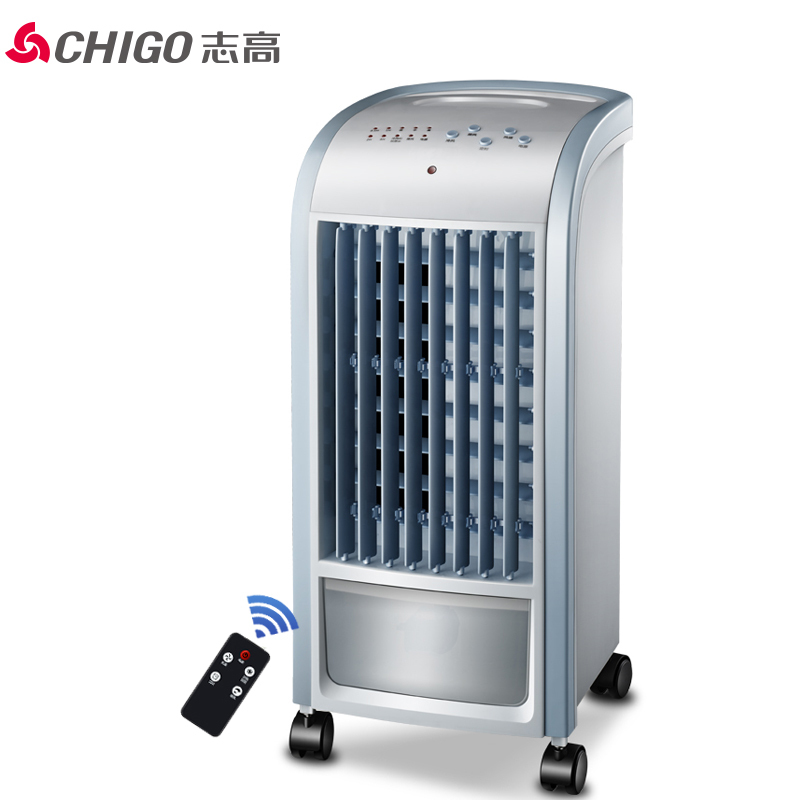 志高(CHIGO)空调扇FSTB-L18Y L18遥控版 7.5小时定时 支持摆风 4L水箱家用型冷风机塔式落地电风扇