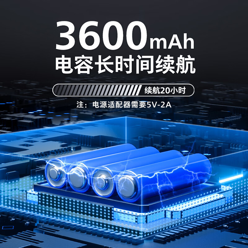 飞利浦(PHILIPS)空气循环扇伸缩折叠智能户外无线便携电风扇直流变频桌面风扇落地扇充电式ACR3122CX高清大图