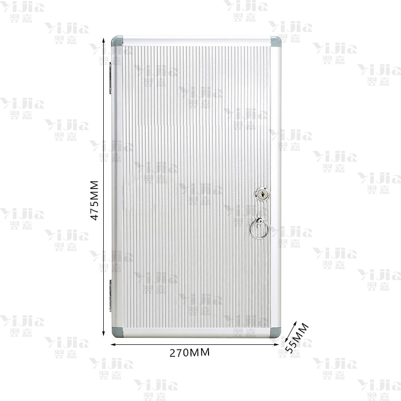 翌嘉 YJ3112023铝合金钥匙箱壁挂钥匙柜钥匙管理箱 48位高清大图