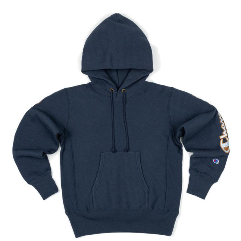 champion冠军卫衣男女侧边串标大logo连帽运动卫衣潮流