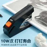晨光订书机省力12号25页厚层订书器 弹出式钉道(两个装)MG818黑