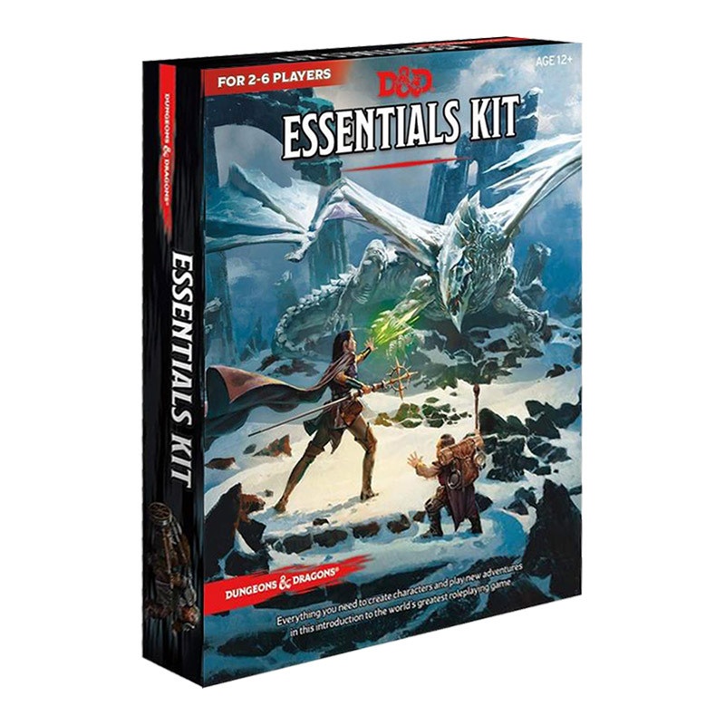 [正版]华研原版 龙与地下城 关键工具套装 英文原版 Dungeons & Dragons Essentials Ki高清大图