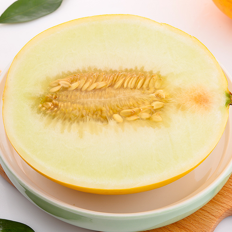 陕西黄斤蜜瓜8斤 单果400g起 新鲜水果当季整箱哈密瓜新鲜一箱哈蜜瓜