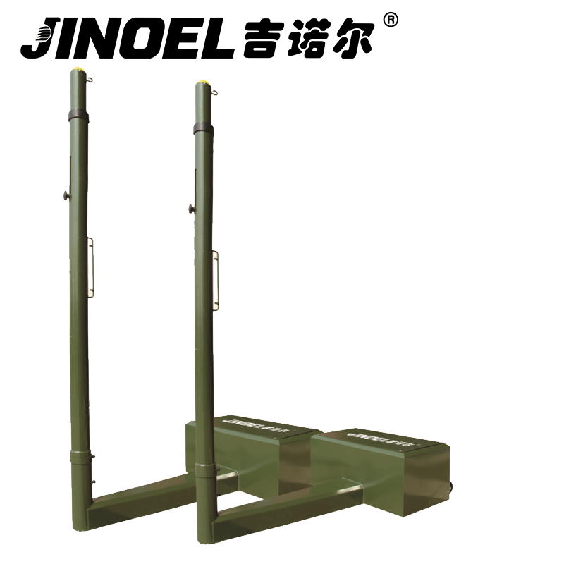 吉诺尔排球柱JNE-6521高档移动式大箱排球柱图片