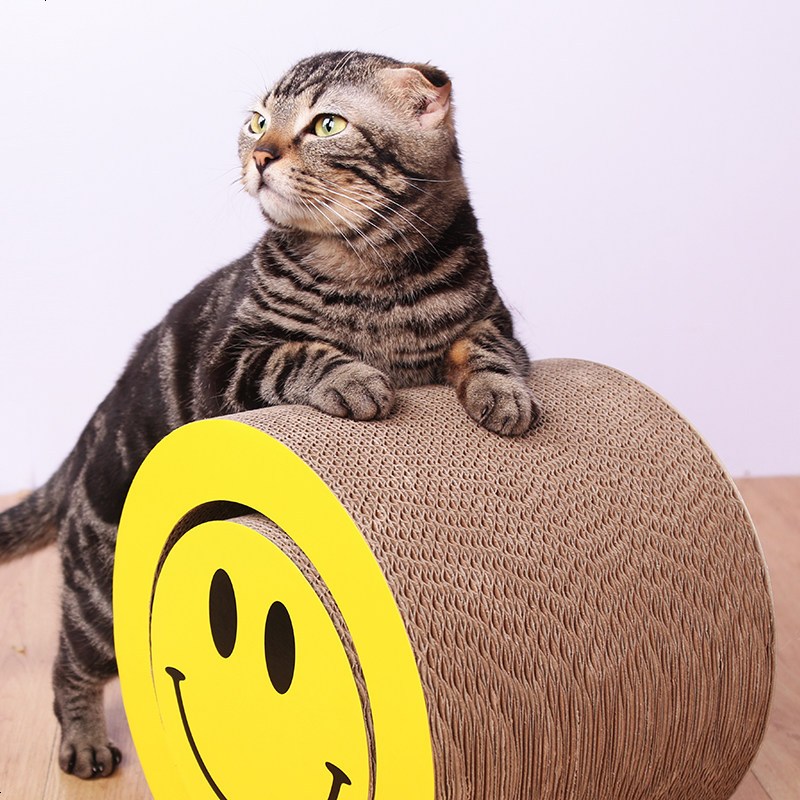 月牙型瓦楞纸大号猫抓板 猫窝猫沙猫咪玩具 猫磨爪猫爪板