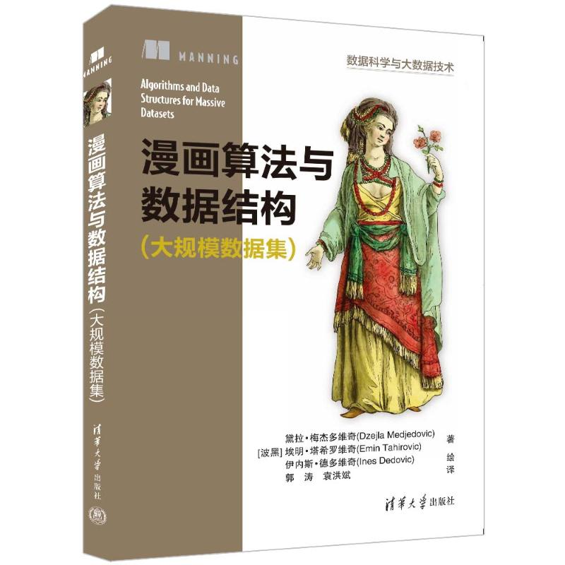 正版新书】漫画算法与数据结构(大规模数据集)【波黑】黛拉·梅杰