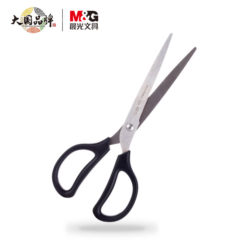 晨光(M&G)ASS91467 文具180mm办公家用生活剪刀 中号手工剪纸刀办公用品 3把装 颜色随机高清大图