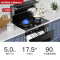 entive/亿田 N01X集成灶 消毒烘干柜17.5超强吸力环保灶烟家用一体灶套装
