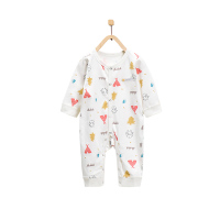 童泰TONGTAI婴幼儿内衣纯棉0-1岁连体内衣1-2岁宝宝对开哈衣爬服婴幼儿通用90cm
