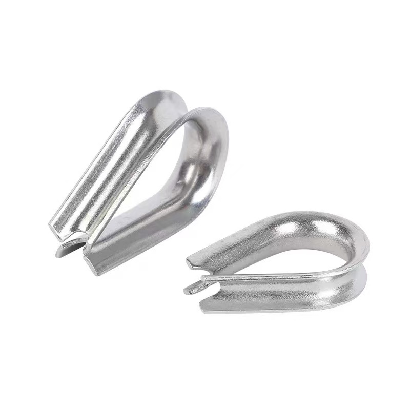 伟鹏双兴 304不锈钢鸡心环钢丝绳保护套 M24 个高清大图