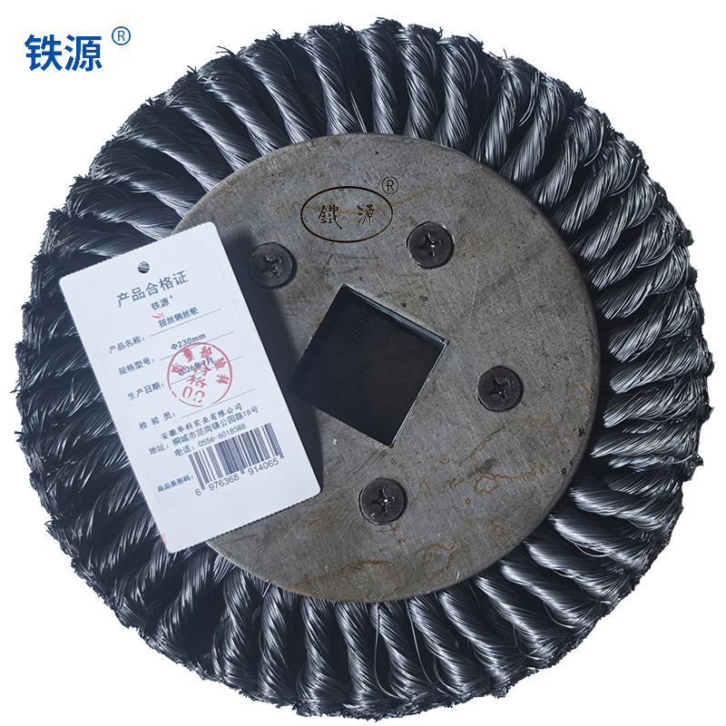 铁源 扭丝钢丝轮 Φ230mm 只