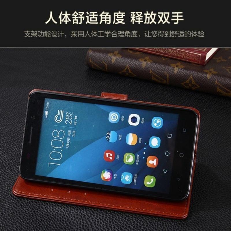 华为p40/p30手机壳p20pro/p10plus保护套p9/p8翻盖p20防摔p10全包 玫红色[只送挂绳] p20