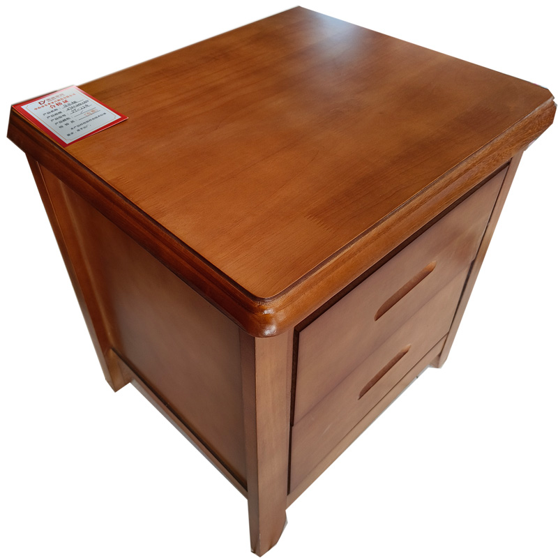 东业家具 实木床头柜DY-22G酒店家具高清大图