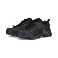 萨洛蒙(SALOMON)越野跑鞋宽版GTX防水耐磨透气专业男子户外运动鞋 Black/Asphalt/Castlerock 47