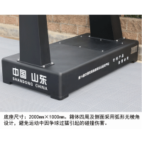 吉诺尔篮球架JNE-1013高档平箱式移动篮球架