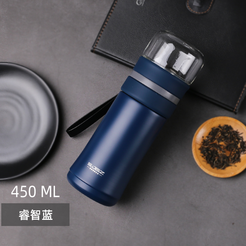 茶水分离玻璃保温杯泡茶杯子男士茶叶喝茶带过滤网便携女防摔水杯