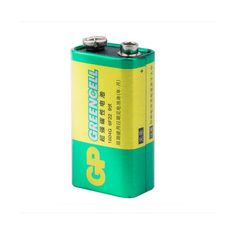 超霸(GP)9V高性能碳性电池10粒单盒装高清大图