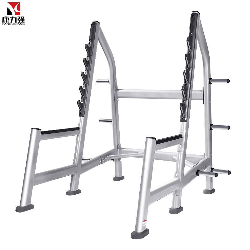 康力强商用开放式FWB09深蹲架专业杠铃架举重床综合训练架健身房器材