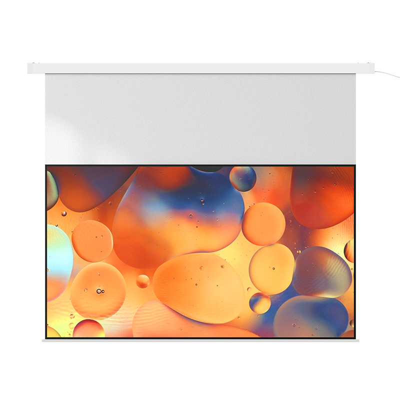 极米100英寸智能光子幕布-悬浮版 全新外观设计 智能联动 一键启动 左右皆可接电