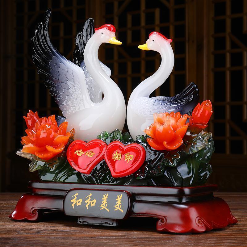 结婚摆件实用送闺蜜朋友新婚快乐礼品婚庆房卧室个性纪念摆设_945