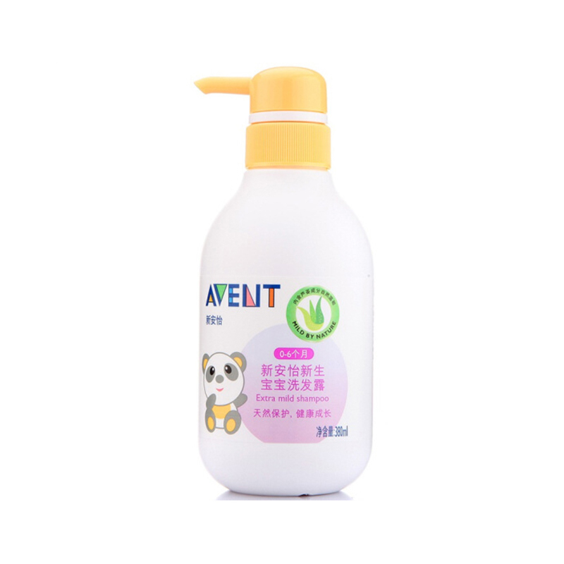 飞利浦 AVENT 新安怡新生宝宝洗发露 容量:380ml SCF980/03 有香型 水解牛奶蛋白 双重植物精华
