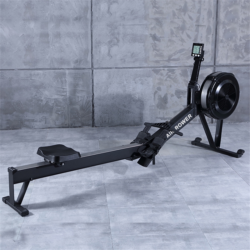 闪电客风阻划船机家用划船器折叠智能风阻滑雪机c2专业健身房测功仪