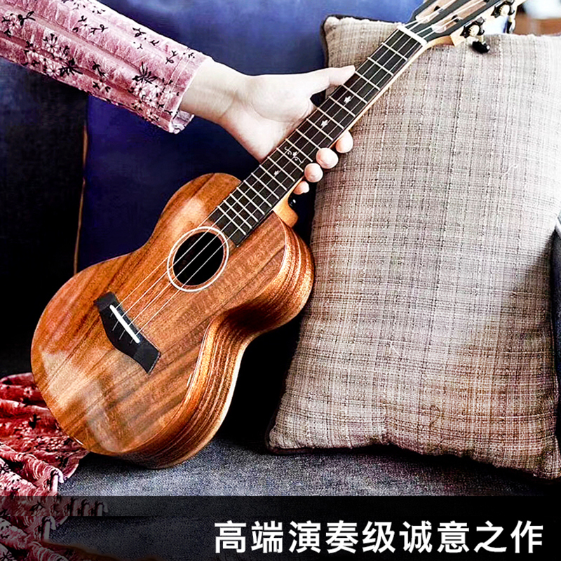 KAKA卡卡 KUC-KADS全单板相思木尤克里里 乌克丽丽ukulele23英寸迷你小吉他高清大图