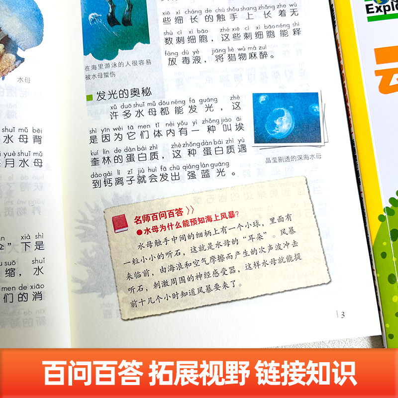 [全套8册]动物百科全书+脑筋急转弯 [正版]中国少年儿童动物百科全书共4册趣味百科全书彩图注音版小学生课外阅读书籍 幼高清大图