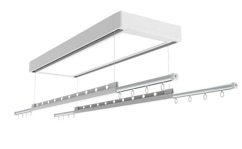 顶固(TopStrong)电动晾衣架T50 超薄隐形语音智控晾衣架语音智控自由伸缩遇阻反弹