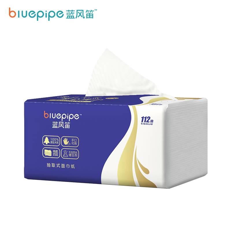 蓝风笛 抽纸 10包/提高清大图